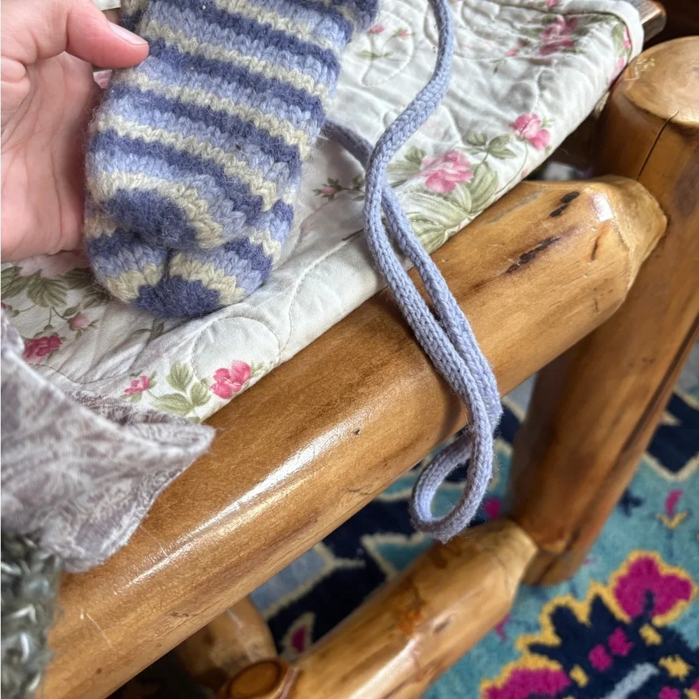 Handmade cozy knit